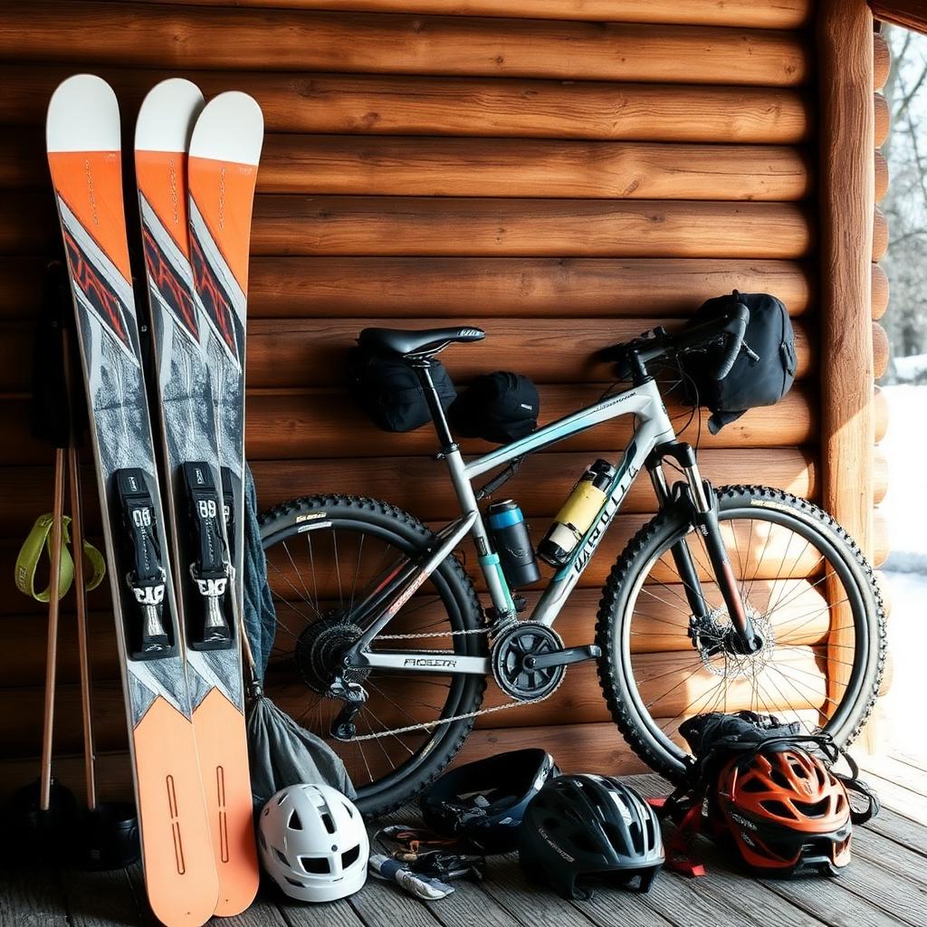 Sälj sport & fritidsutrustning – skidor, golf, gym & vandring